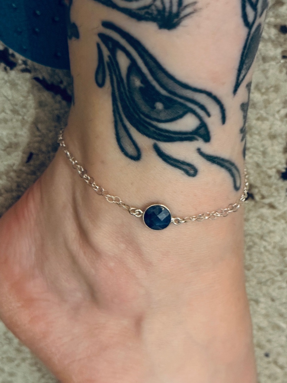 bracelets & anklets - genuine sterling silver & stones